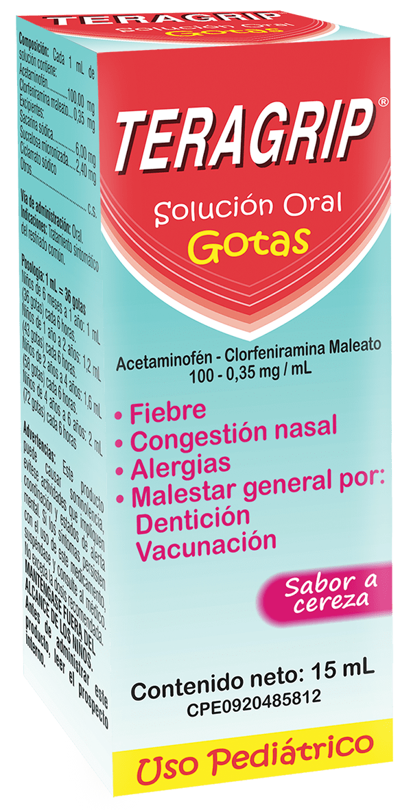 Teragrip® Solución oral Laboratorios Farma